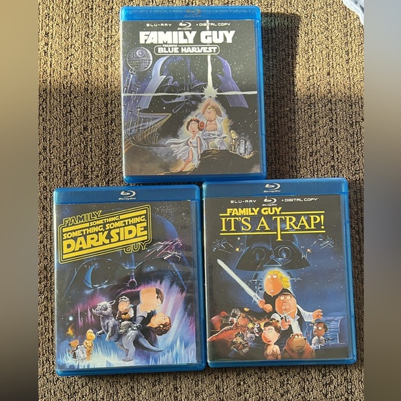 Other - Family Guy Star Wars Trilogy Blu-ray Set